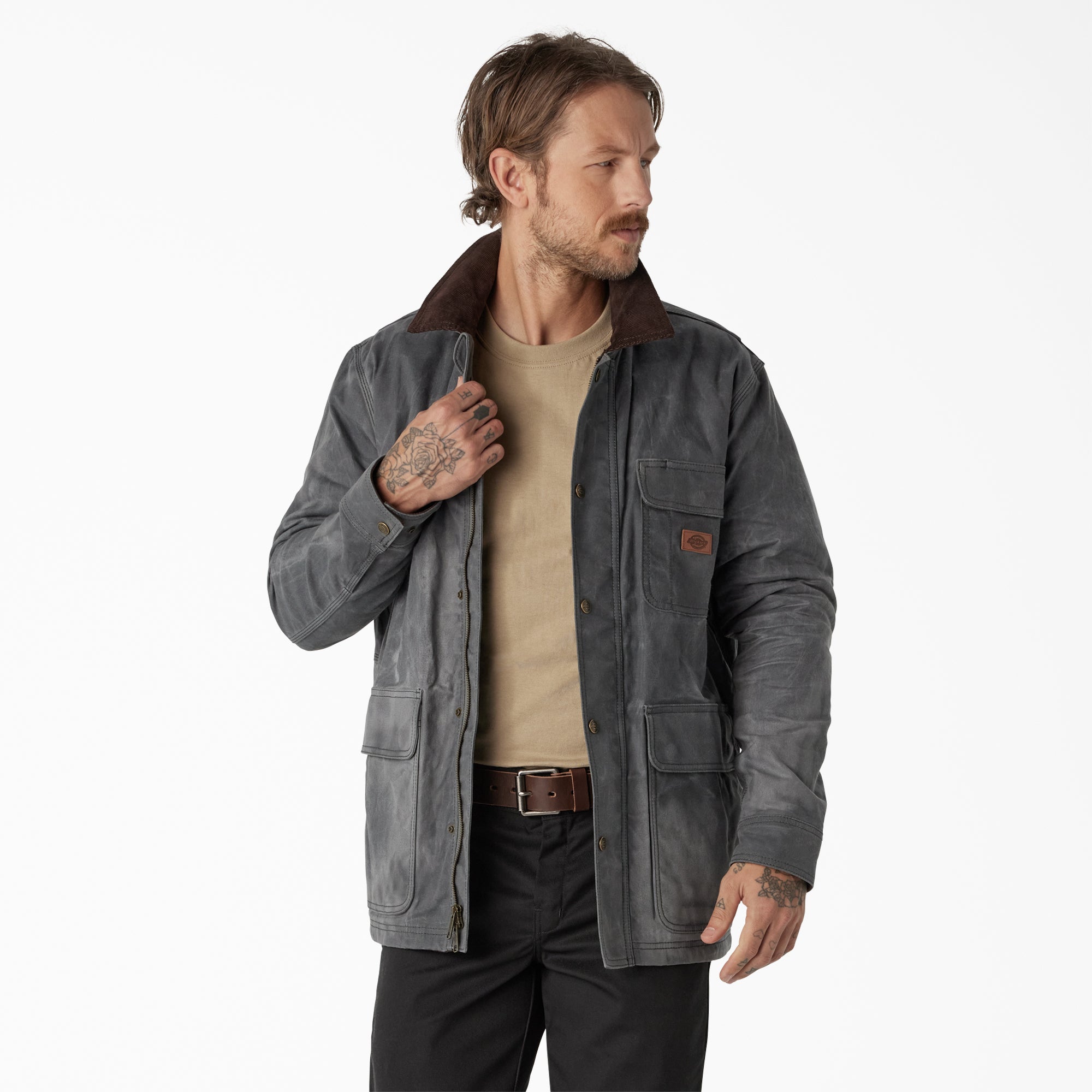 Fully Waxed Canvas Chore Coat | Dickies US