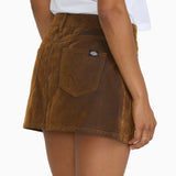 Women's Flocked Low Rise Mini Skirt