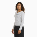 Juniors Long Sleeve Fitted Henley