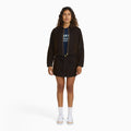 Women's Flocked Unlined Cropped Eisenhower