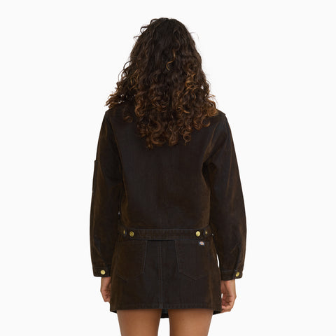 Women's Flocked Unlined Cropped Eisenhower