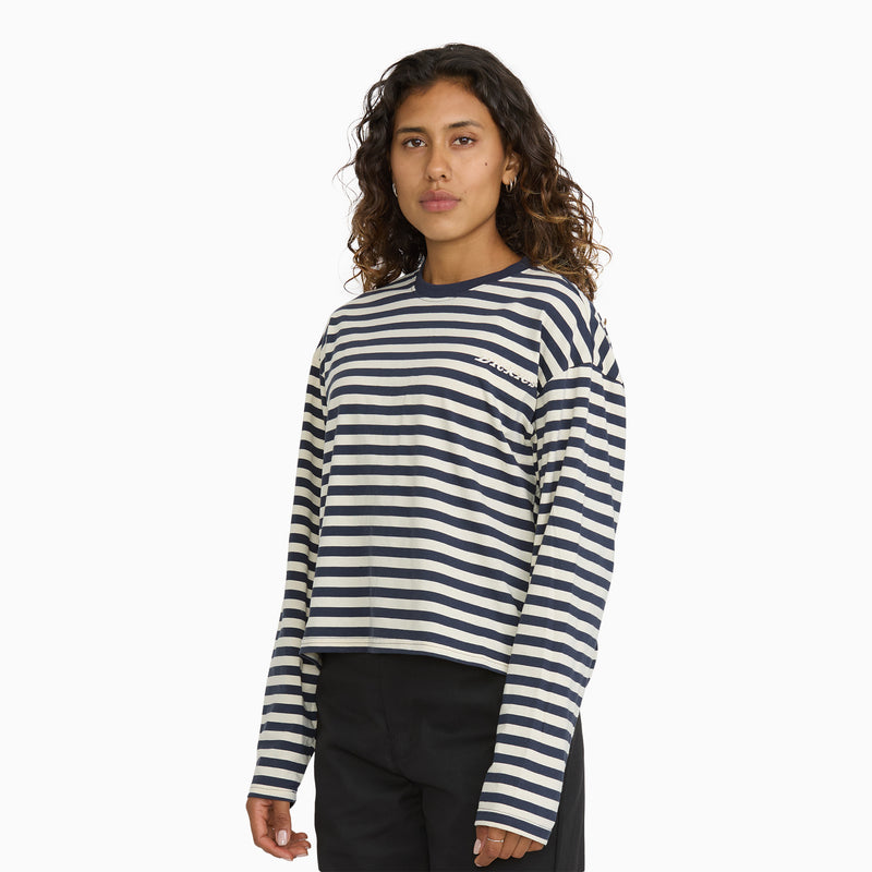 Juniors Lounger Striped Long Sleeve