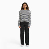 Juniors Lounger Striped Long Sleeve