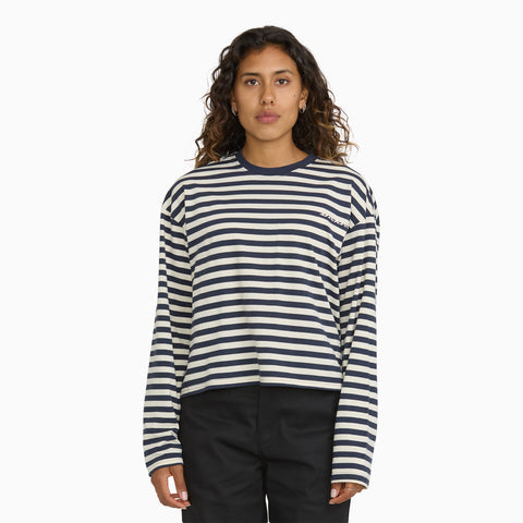 Juniors Lounger Striped Long Sleeve