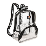 Dickies Clear Mini Backpack - Clear w/Black