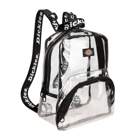 Dickies Clear Mini Backpack - Clear w/Black