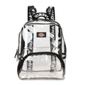 Dickies Clear Mini Backpack - Clear w/Black