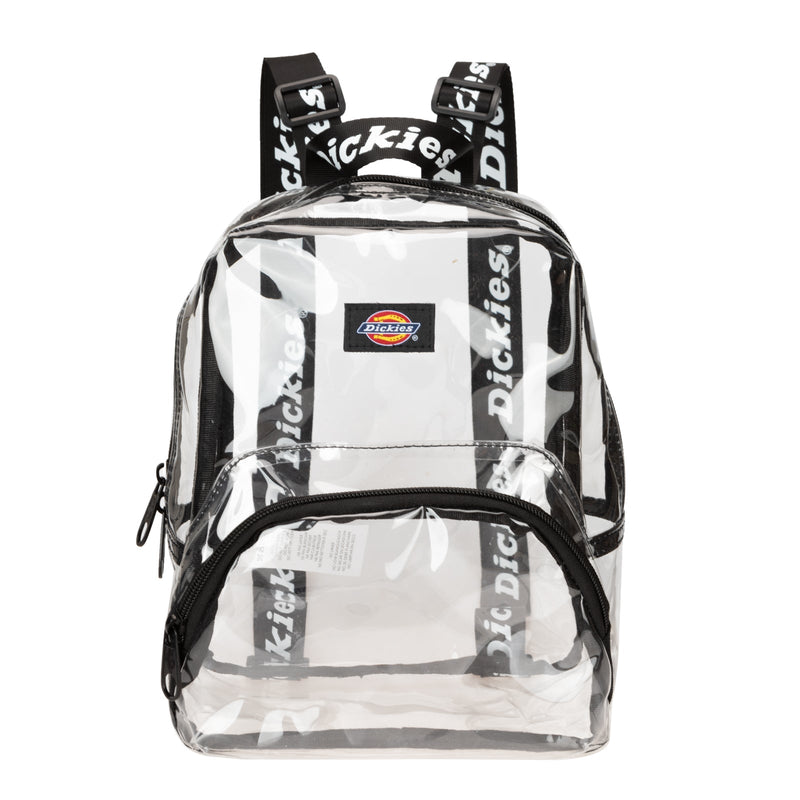 Dickies Clear Mini Backpack - Clear w/Black