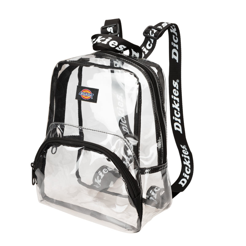 Dickies Clear Mini Backpack - Clear w/Black