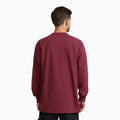 Heavyweight Heathered Long Sleeve Pocket T-Shirt