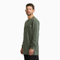 Heavyweight Heathered Long Sleeve Pocket T-Shirt