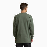 Heavyweight Heathered Long Sleeve Pocket T-Shirt