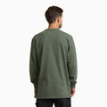 Heavyweight Heathered Long Sleeve Pocket T-Shirt