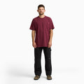 Heavyweight Heathered Short Sleeve Pocket T-Shirt