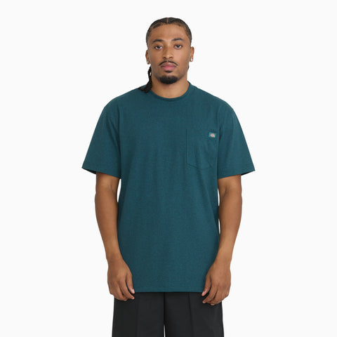 Heavyweight Heathered Short Sleeve Pocket T-Shirt