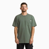 Heavyweight Heathered Short Sleeve Pocket T-Shirt