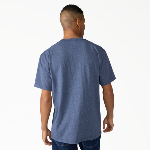 Heavyweight Heathered Short Sleeve Pocket T-Shirt