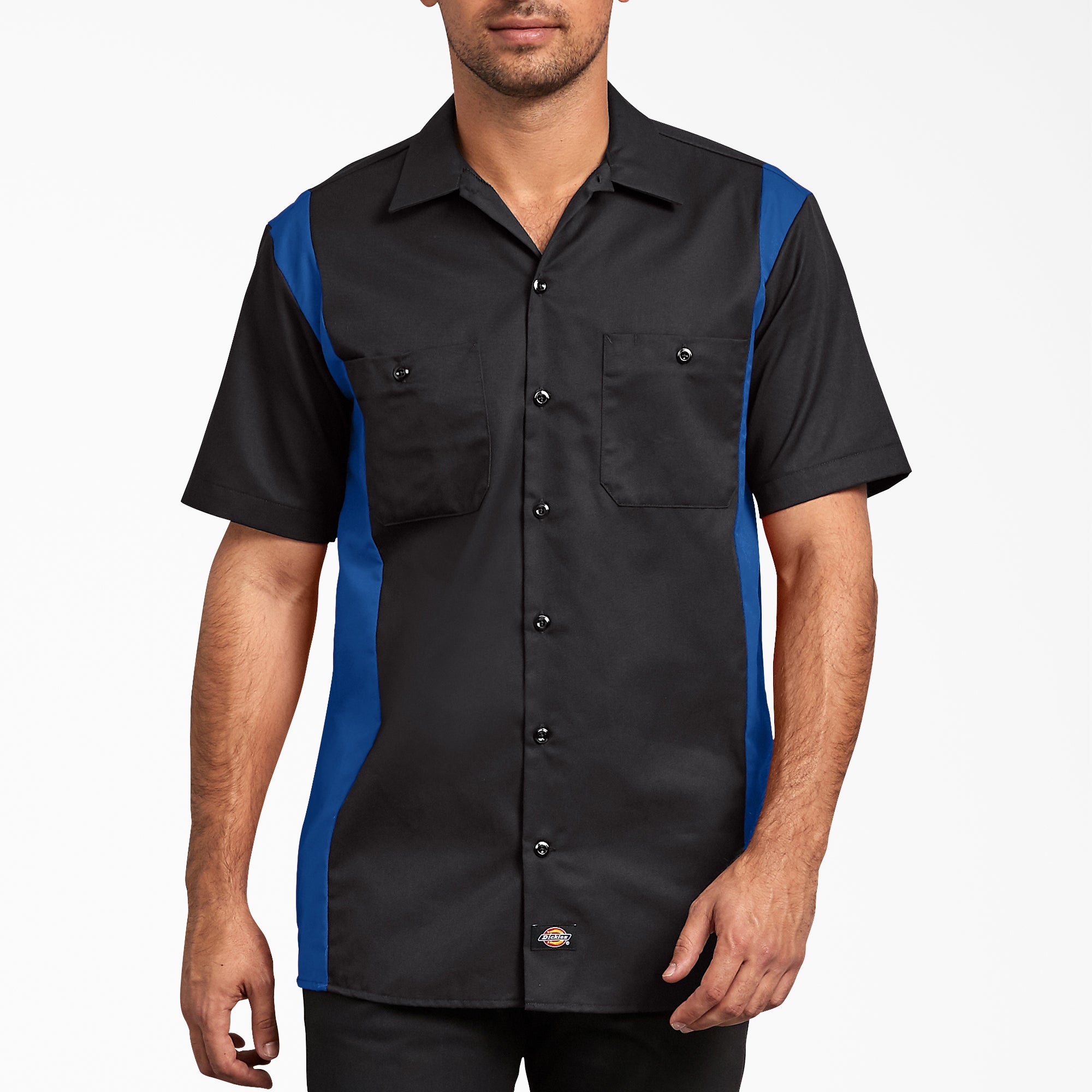 Two-Tone Short Sleeve Work Shirt | Dickies US