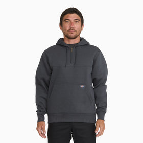 Water Repellent Heavyweight Fleece 1/4 Zip Hoodie - Charcoal (0CH) / S