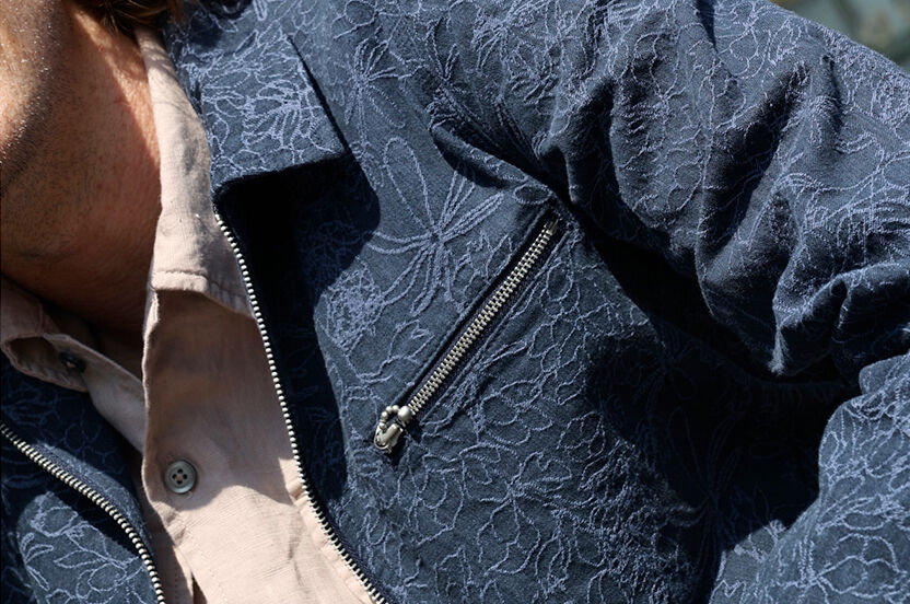 Tonal Jacquard Eisenhower Jacket - Dickies US