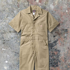 Dickies Khaki Coveralls