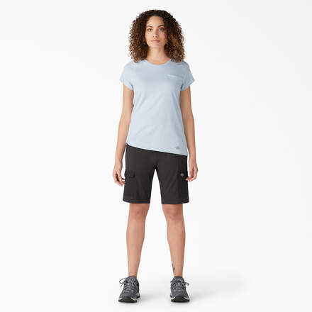 Women's Cooling Slim Fit Cargo Shorts, 10"