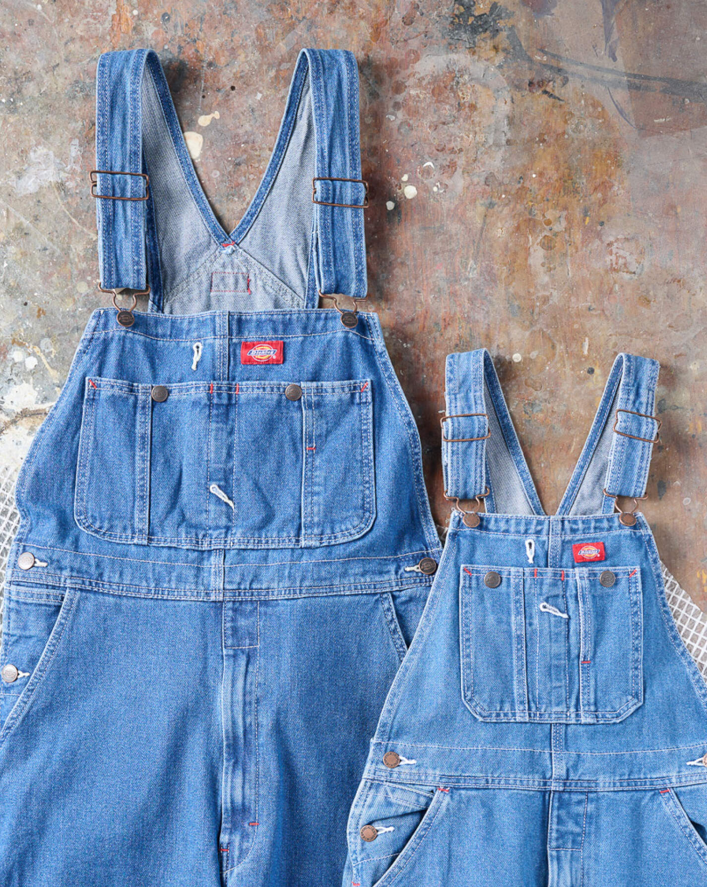 matching mens and kids overalls