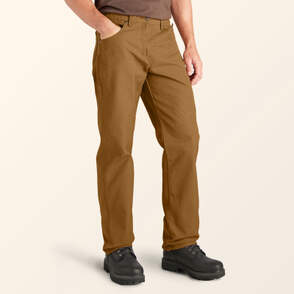 Slim Fit Tapered Leg Carpenter Duck Pants