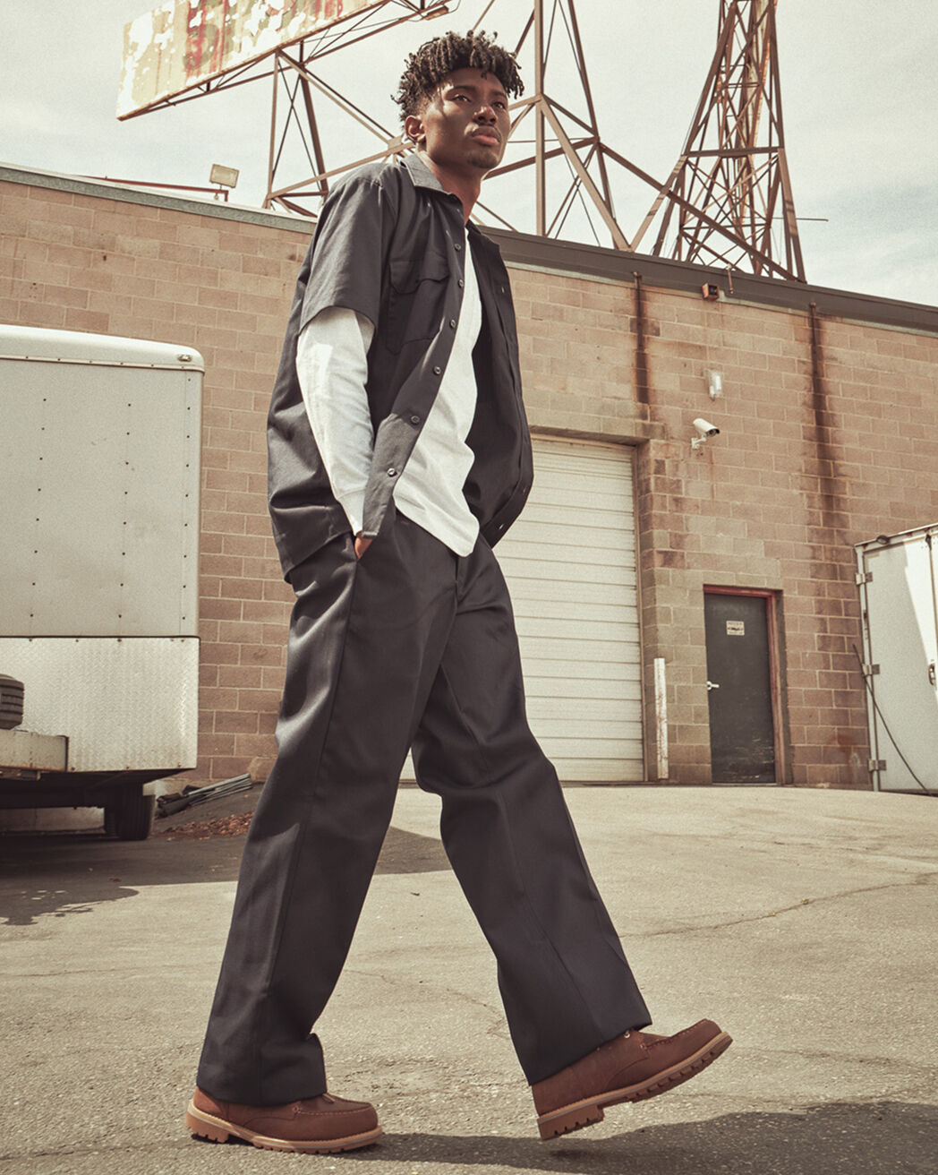 スラックス Dickies Men's Original 874 Work Chino Pants Navy 874DN Dickies 874 straight fit work chino trousers in navy | ASOS
