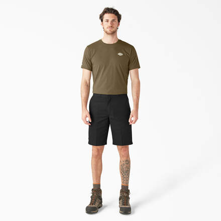 FLEX Relaxed Fit Work Shorts, 11"