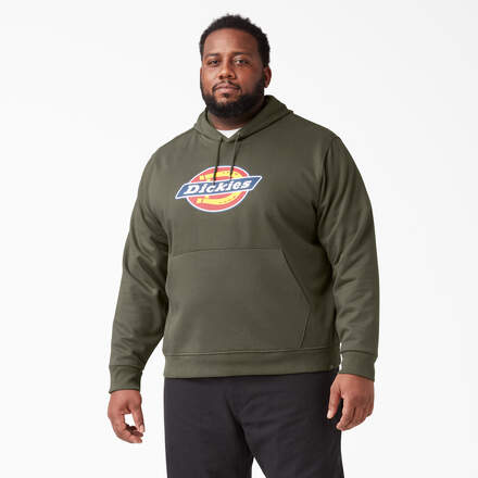 Water Repellent Sleeve Logo Hoodie