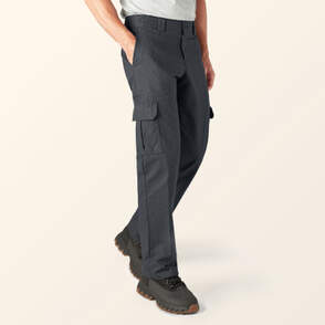 UA CHEF Men's Chef Essentials Black Baggy Pants, Printed Chef Pants