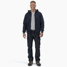 Thermal Lined Full-Zip Fleece Hoodie - Dark Navy &#40;DN&#41;