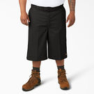 Loose Fit Multi-Use Pocket Work Shorts, 15&quot; - Black &#40;BK&#41;