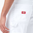 FLEX Relaxed Fit Utility Painter&#39;s Shorts, 11&quot; - White &#40;WH&#41;