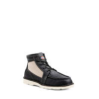 Men's Reed English Moc Toe Boots - Black (BLK)
