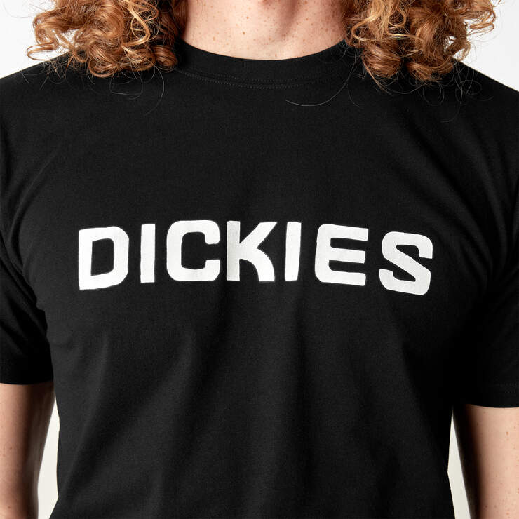 Dickies Skateboarding Logo T-Shirt - Black (KBK) image number 5