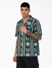 Kelso Summer Pattern Short Sleeve Shirt - Airforce Blue &#40;AF&#41;