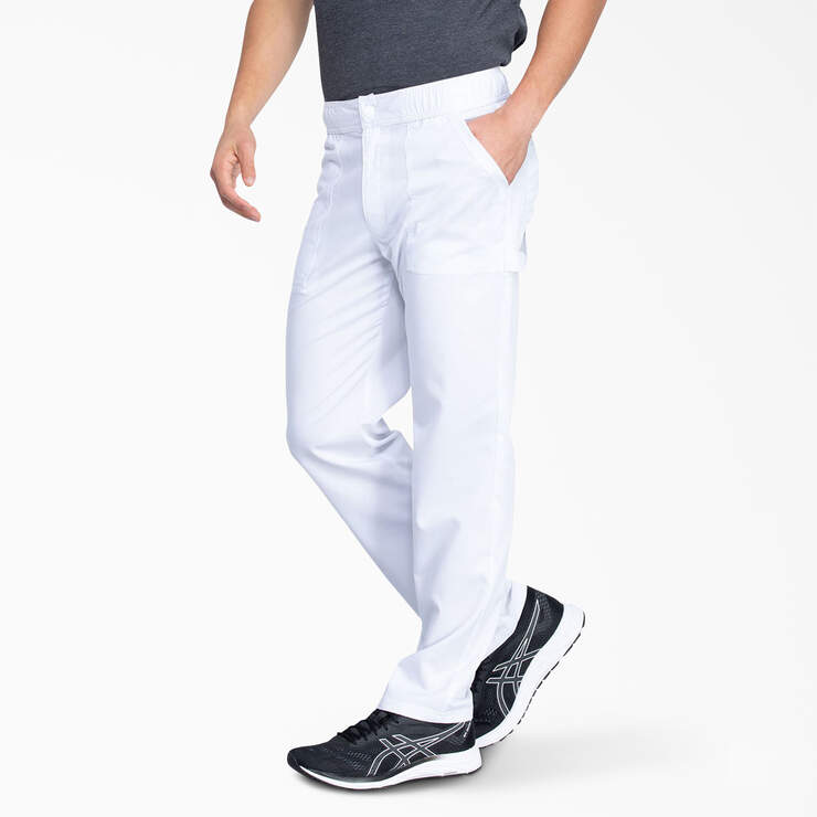 Men's Balance Scrub Pants - White (DWH) image number 3