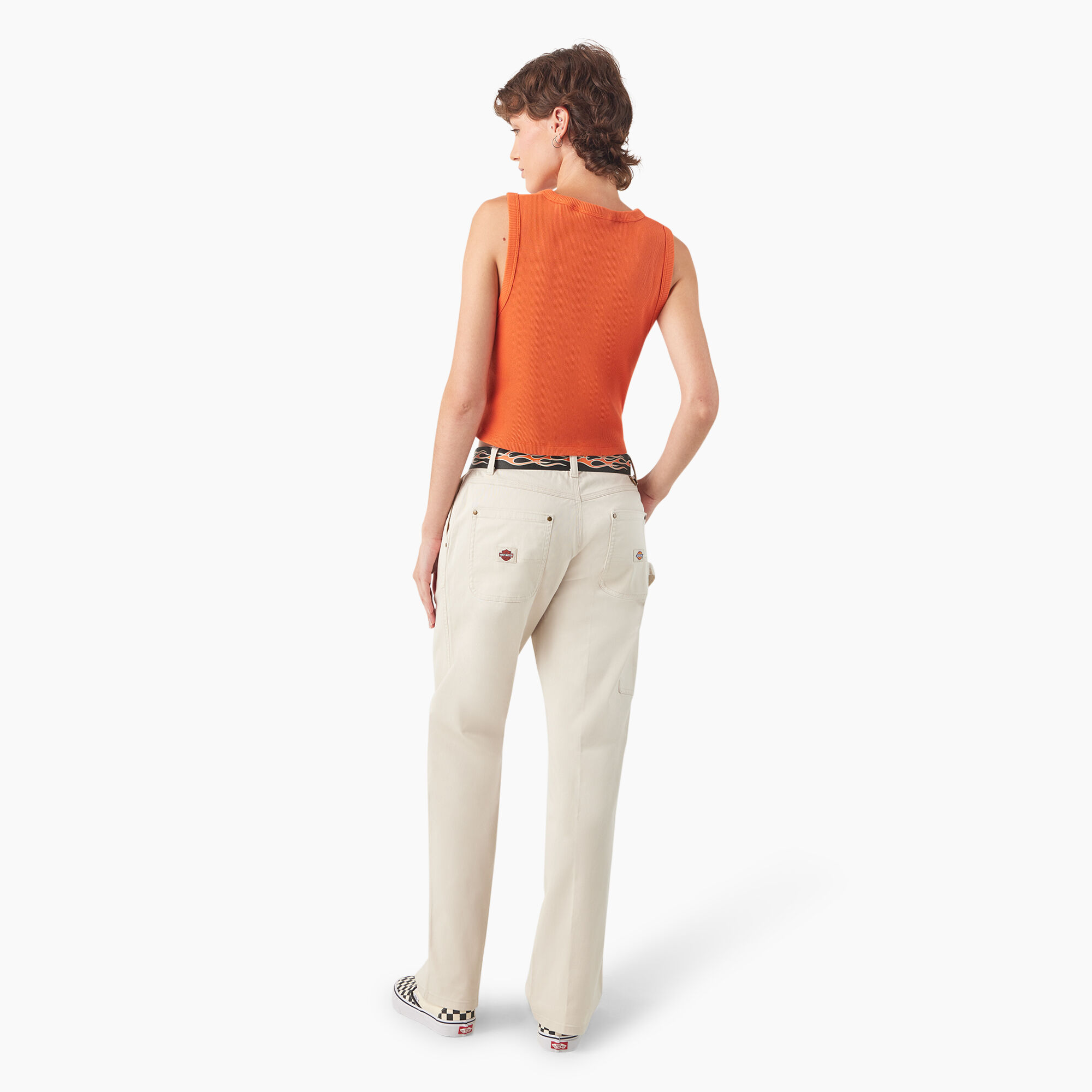 Dickies x Harley-Davidson Women's Racerback Cropped Eagle