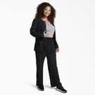 Women&#39;s Xtreme Stretch Snap Front Scrub Jacket - Black &#40;BLK&#41;