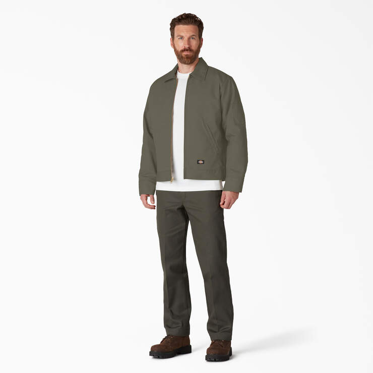 Insulated Eisenhower Jacket - Moss Green (MS) image number 7