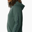 Women&#39;s Heavyweight Logo Sleeve Hoodie - Lincoln Green &#40;LN&#41;