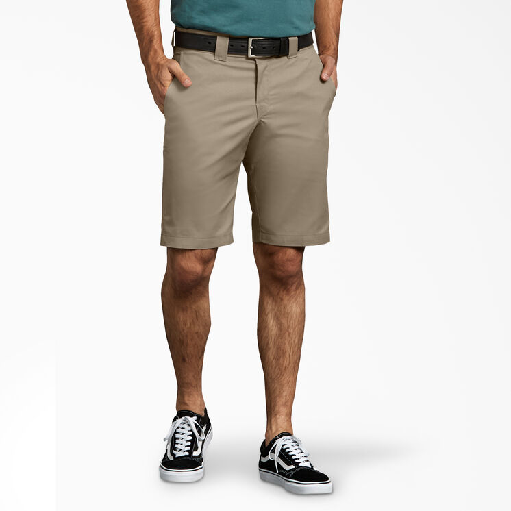 Slim Fit Work Shorts, 11&quot; - Desert Sand &#40;DS&#41;