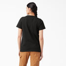 Women&#39;s Heavyweight Short Sleeve Pocket T-Shirt - Black &#40;BK&#41;