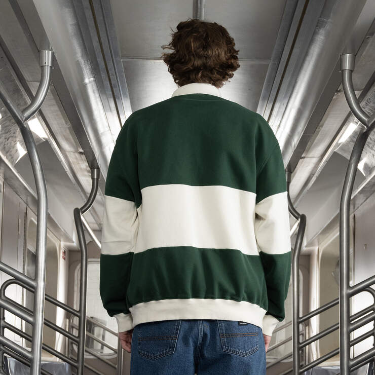 Jake Hayes Long Sleeve Rugby Shirt - Rugby Pine Stripe (UN2) image number 2