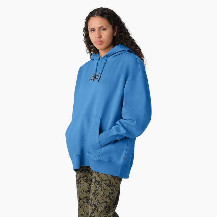 Women's Creswell Hoodie - Azure Blue (AB2) image number 3