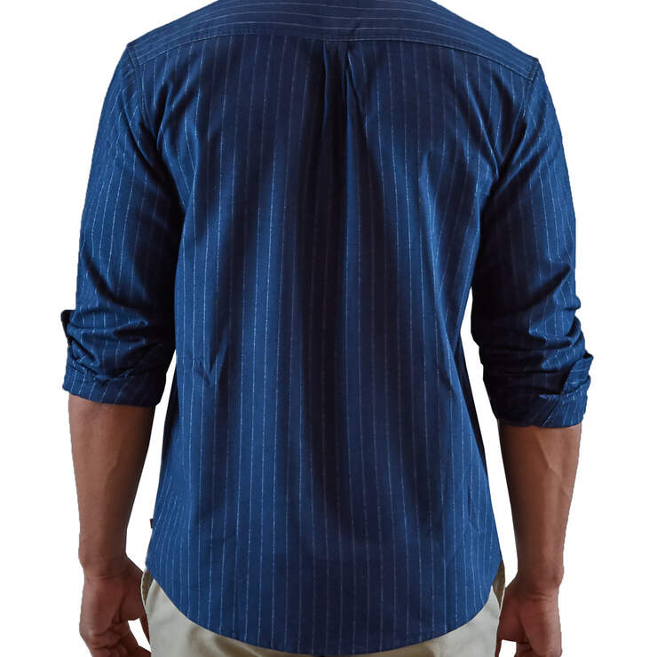 Heritage Long Sleeve Shirt - Rinsed Blue White Stripe (RLW) image number 4
