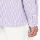 Hickory Stripe Button-Up Work Shirt - Ecru/Lilac &#40;EUG&#41;