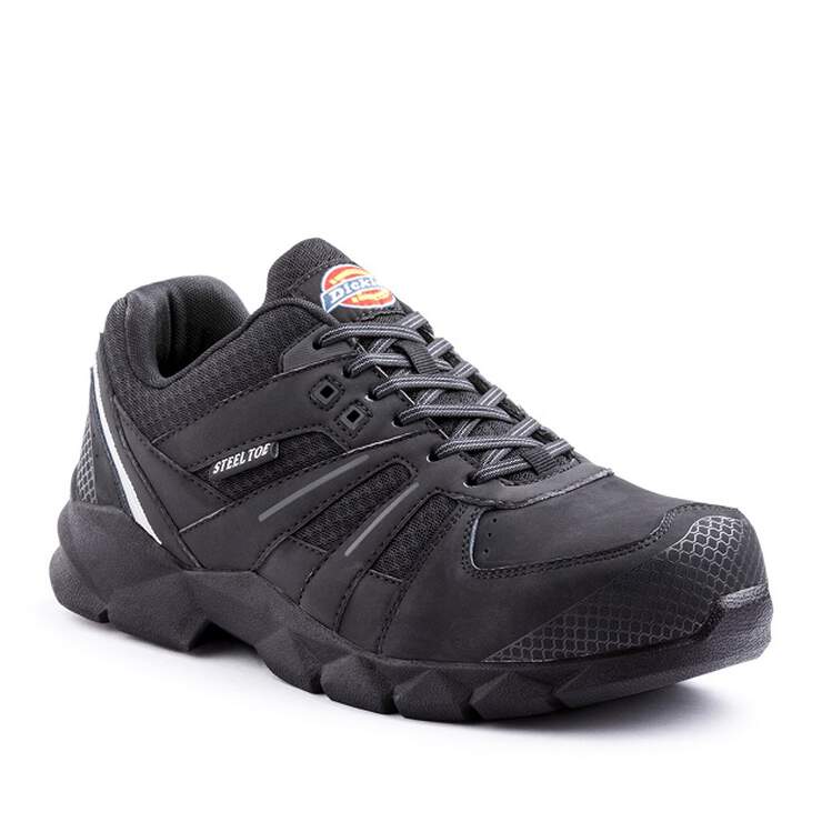 Men's Rook Athletic Steel Toe Work Shoe Black - Black (BLK) image number 1